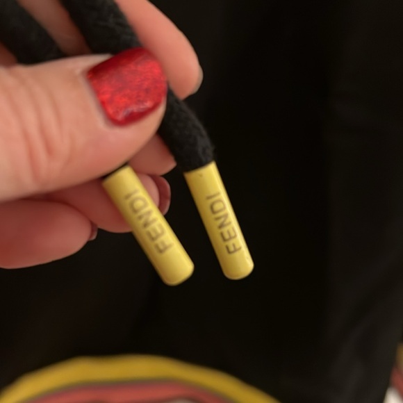 Fendi hoody with fure - Picture 4 of 10